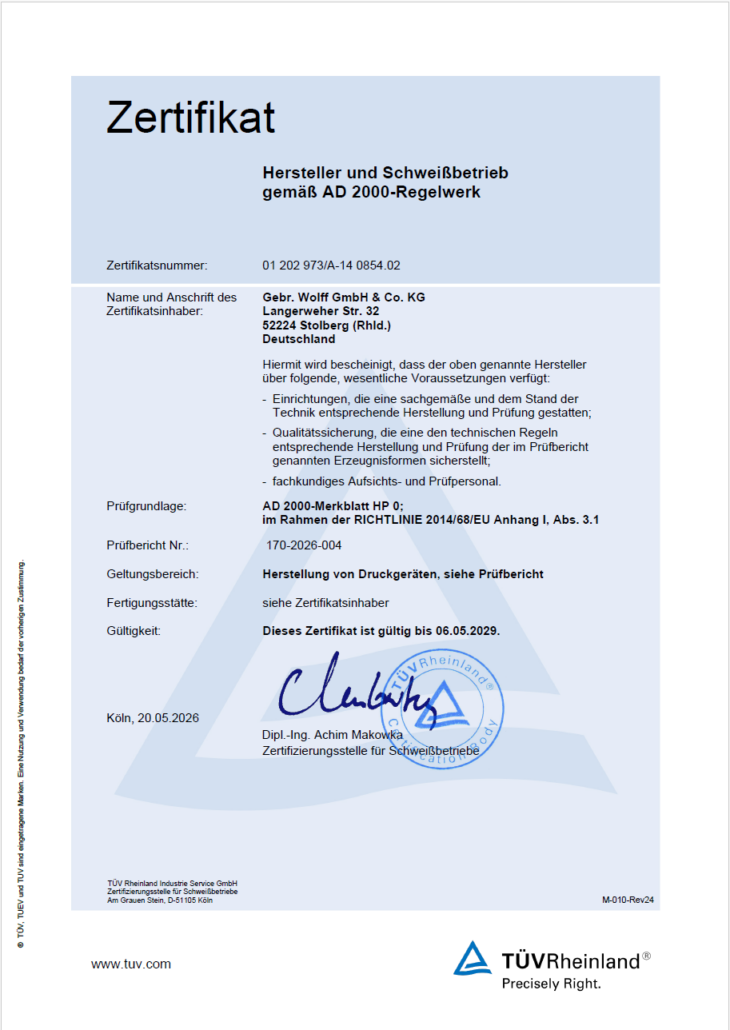 AD-2000-Merkblatt-HP0